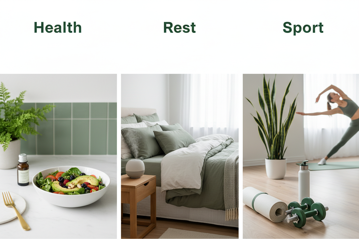 Santé, repos, sport